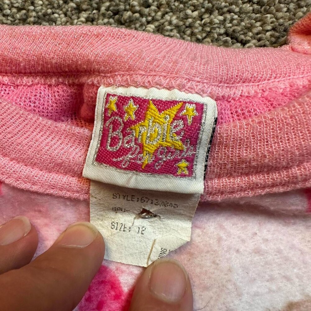 Vintage 90s Barbie Sweatshirt - Picture 2 of 4